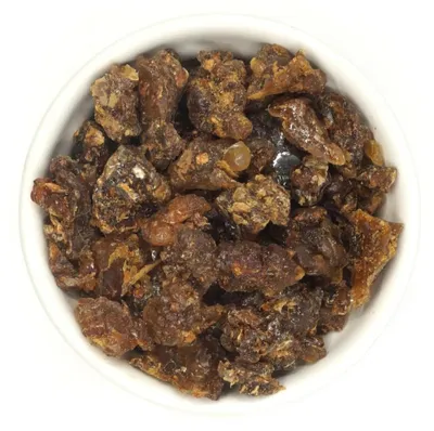 Myrrhe Räucherharz 50 g aus Oman, Commiphora myrrha