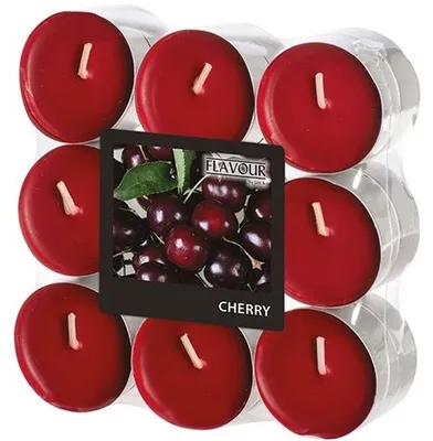 Obrázok produktu pre GALA 96916 FLAVOUR by Gala Duft-Teelichter "Cherry"