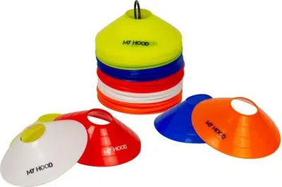 Obrázek produktu pro My Hood 302044, 180 mm, 180 mm, 55 mm, 1,1 kg, 50 kusů, Fotbalový kužel