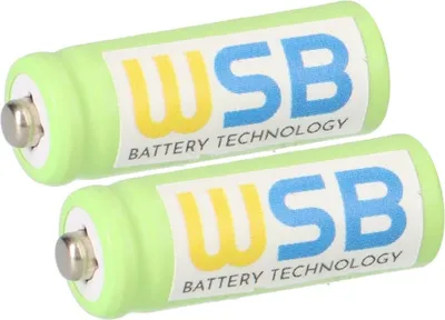 Produktbild von 2X NiMH Akku 400mAh (1.2V) für schnurlos Telefon Festnetz Hagenuk Classico iDect X1 X1i X11