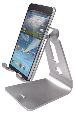 Produktbild von Helit H2380100, Handy/Smartphone, Passive Halterung, Drinnen, Silber