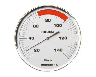 Produktbild von Sauna-Thermometer mit 160 mm Skala