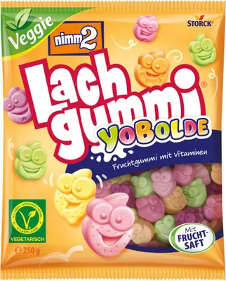 Produktbild von Storck Nimm2 Lachgummi YoBolde mit Joghurt und Vitaminen 250g
