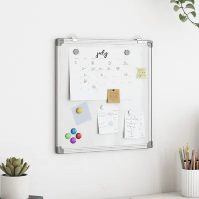 Produktbild von "2026 Promotion" Magnetisches Whiteboard 40x40x1,7 cm Aluminium - Magnettafeln & Whiteboards CC23138