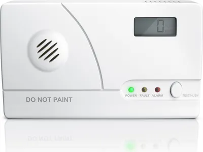 Produktbild von Detektor CO firmy Brandson, detektor tlenku węgla z wyświetlaczem LCD - detektor CO z czujnikiem gazu Figaro