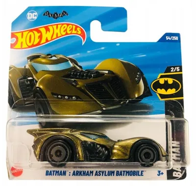 Produktbild von Hot Wheels 2025 Batman Arkham Asylum Batmobile Spielzeugauto