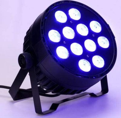 12xLED jevištní osvětlení Party Lighting Spotlight barevné disko světlo DMX pro svatební vánoční bar party