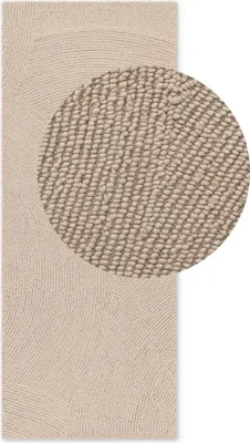 Image de Tapis en laine Calmio de Hanse Home, beige clair