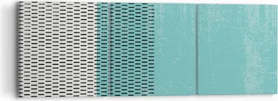 Produktbild von Bild auf Leinwand - Leinwandbild - 3 Teile - Abstraktion Modern Striche - 90x30cm - Wand Bild - Wanddeko - Wandbilder - Leinwanddruck - Bilder - Wanddekoration - Leinwand bilder - CA90x30-4639