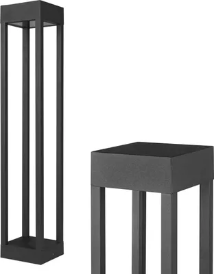 Produktbild von LED Gartenleuchte 60cm GX53 max 30W 120° IP54 Pollerleuchte Anthrazit