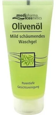 Productafbeelding van Milde, schuimende wasgel met olijfolie, 100 ml
