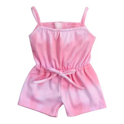 Obrázok produktu pre Sophia's By Teamson Kids 18" Doll Pink Tie Dye Romper Playsuit, oblečenie pre bábiky