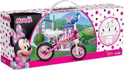 Produktbild von Laufrad Minnie Mouse 10 Zoll Mädchen Rosa/Weiß