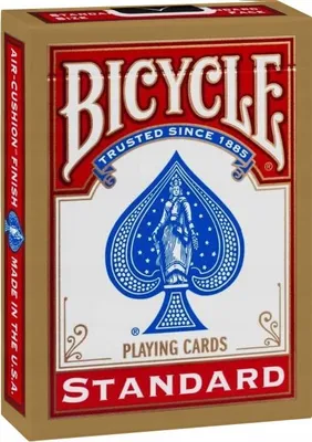 Zdjęcie produktu dla Bicycle 10027302, 56 szt., Różne kolory, Niebieski, Czerwony, 1 płyt(y), 4 lat(a), 99 lat(a), Chłopak, dziewczyna