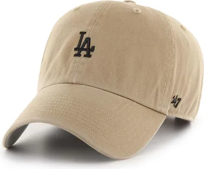 Produktbild von '47 Brand MLB Los Angeles Dodgers BASE RUNNER Cap '47 Clean Up Khaki