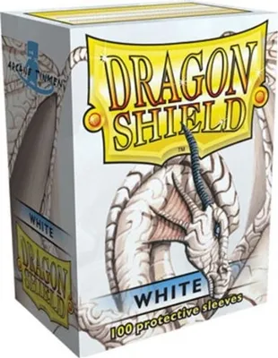 Produktbild von Dragon Shield Kartenhüllen - Standardgröße - Weiß - 100 Stück - Trading Cards