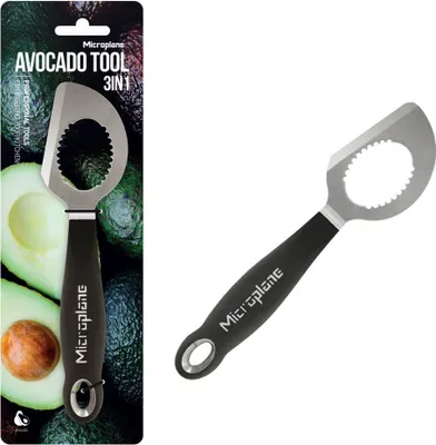Immagine prodotto di Affetta avocado - L 18 cm - Nero - Acciaio inox - Impugnatura soft-touch