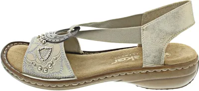 Produktbild von Rieker bequeme Sandale beige in Gr. 36