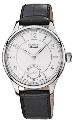 Produktbild von Dugena 7000114 Herren-Armbanduhr, Edelstahl-Gehäuse, Leder-Armband
