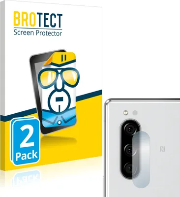 Produktbild von 2x Für Sony Xperia 5 (NUR Kameraschutz) Schutzfolie BROTECT Displayschutz Display Schutz Folie Klar Transparent