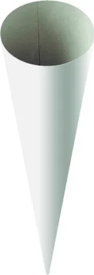 Produktbild von HEYDA 204870035 Geschwistertüten-Rohling 35 cm Ø 11 cm weiss