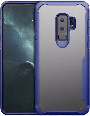 Produktbild von Handytasche für Samsung Galaxy S9 Full Panzer Case Schutz Hülle Cover Blau