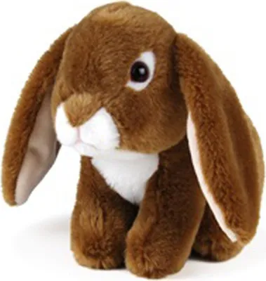 Immagine prodotto di Peluche Anna Club - coniglio (marrone, 15 cm) peluche realistico