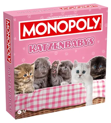 Immagine prodotto di Winning Moves Monopoly - Katzenbabys, Brettspiel, Gesellschaftsspiel, ab 8 Jahren, WM05575-GER-6