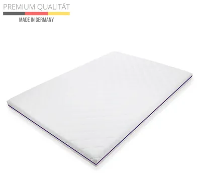 Produktbild von Gel-Topper CoolRelax, Matratzenauflage 90x200, vegane Matratzentopper aus Gelschaum, Höhe ca. 8 cm, Premium Materialien  Germany