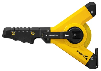 Produktbild von STABILA Rahmenbandmaß 30 m metrische Skala Stahlband LBM 1000 STEEL