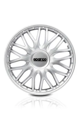 Produktbild von 14" Zoll Radkappen Silber Radzierblenden Radblenden SPC1496SV SPARCO