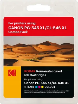 Image de 185C054517 KODAK CAN. MG2950 (2) NOIR + COULEUR 8286B001/8288B004 400/300S. 17/16,5 ml (185C054517)