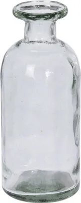 Produktbild von Blumenvase Flasche, recyceltes Glas, 700 ml
