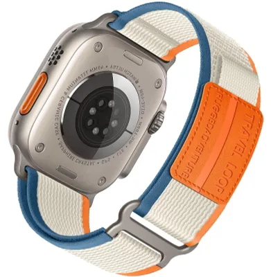 Obrázek produktu pro Nylonový sportovní pásek na zápěstí pro Apple Watch, kompatibilní s modely 38 mm až 49 mm