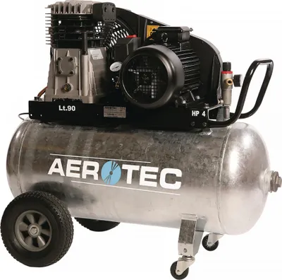 Produktbild von Kompressor Aerotec 600-90 Z verz.600l/min 10bar 3 kW 400 V,50 Hz 90l AEROTEC