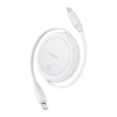 Immagine prodotto di Baseus Free2Pull mini cavo da Usb-C a Usb-C, 60W, 1, (bianco)