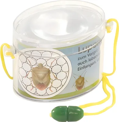 Produktbild von Lupendose zum Umhängen Oval 7cm