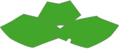 Produktbild von Startnummernfelder Beta Rr 10 Grün