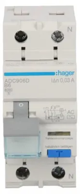 Produktbild von Hager ADC906D, 240 V