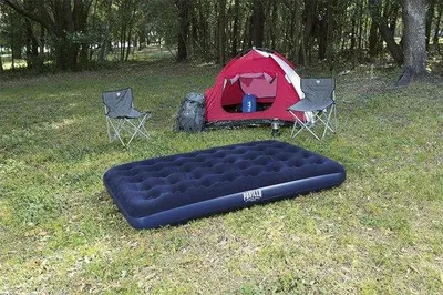 Produktbild von Famanu Luftbett Outdoor – robust und komfortabel, blau