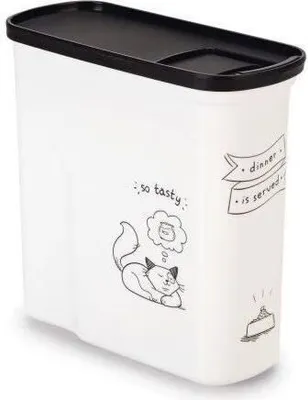 Produktbild von Curver DIS Futtercontainer Katze weiß 2l - 1kg