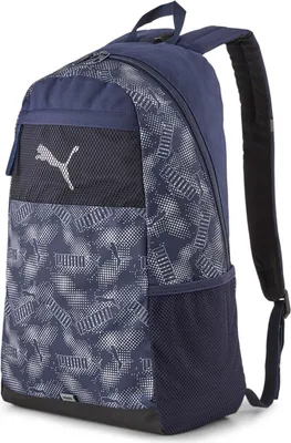 Image de PUMA sac à dos Beta Backpack Peacoat - AOP bleu