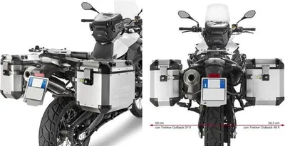 Image de BMW Motorrad Porte-coffre Monokey en aluminium pour F 650/700/800 GS (08-17)