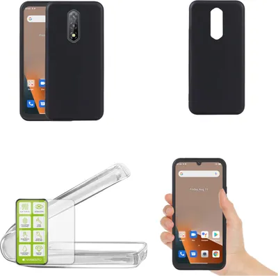 Immagine prodotto di Per Blackview BV5200 Pro Custodia in silicone + H9 vetro Custodia del telefono cellulare Custodia TPU Cover Protezione
