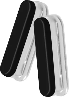 Image de Rhinoshield, touches de rechange compatibles avec l'iPhone 6 à 11 résistant, noir