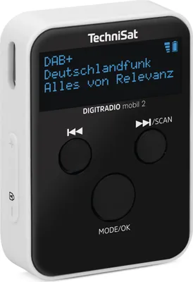 Obrázek produktu pro TechniSat DIGITRADIO mobil 2, Cestovní, Analogový a digitální, DAB+, FM, 87,5 - 108 MHz, 174 - 240 MHz, OLED