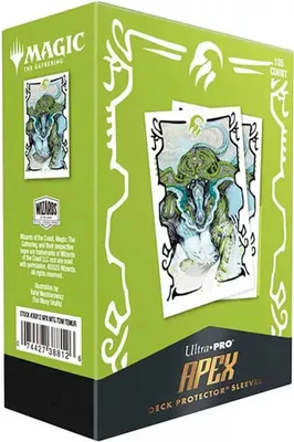 Produktbild von 105 Ultra Pro Apex Sleeves - Tarkir: Dragonstorm (66x91mm) , Version:Temur