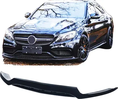 Obrázek produktu pro Přední nárazník, vysoce kvalitní ABS plast, snadná instalace, lesklá černá barva