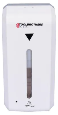 Productafbeelding van Toolbrothers contactloze automatische ontsmettingsdispenser sensor voor wandmontage, 1000ml tank, netvoeding en batterijvoeding voor openbare faciliteiten