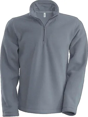 Produktbild von Kariban Herren Fleecepullover Fleece Pullover Sweatshirt Fleecejacke, Größe:3XL, Farbe:Convoy Grey